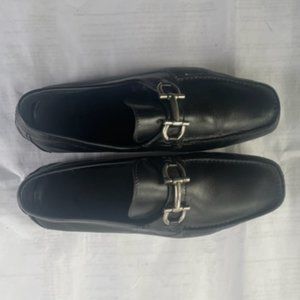 Authentic Salvatore Ferragamo driver leather shoes, size 8